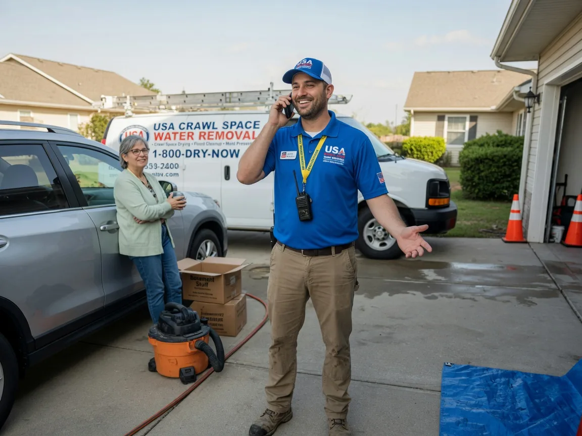Crawl Space Water Removal Pendergrass, GA FAQs